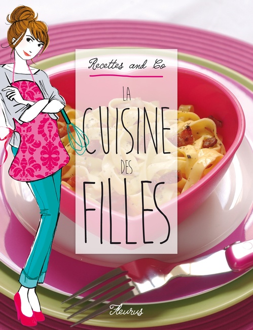 Couverture ebook de La cuisine des filles, de Eve-Marie Bouché, Marianne Dupuy-sauze