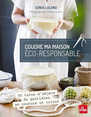ebook cover of Coudre ma maison éco-responsable, by Sonia Lucano