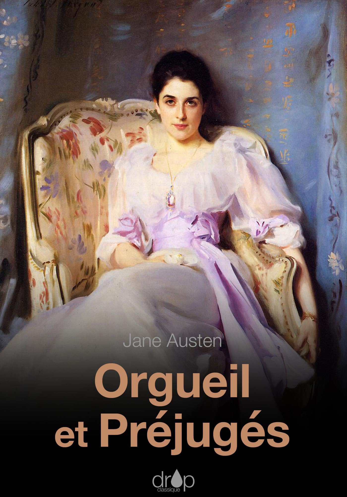 ebook cover of Orgueil et préjugés, by Jane Austen