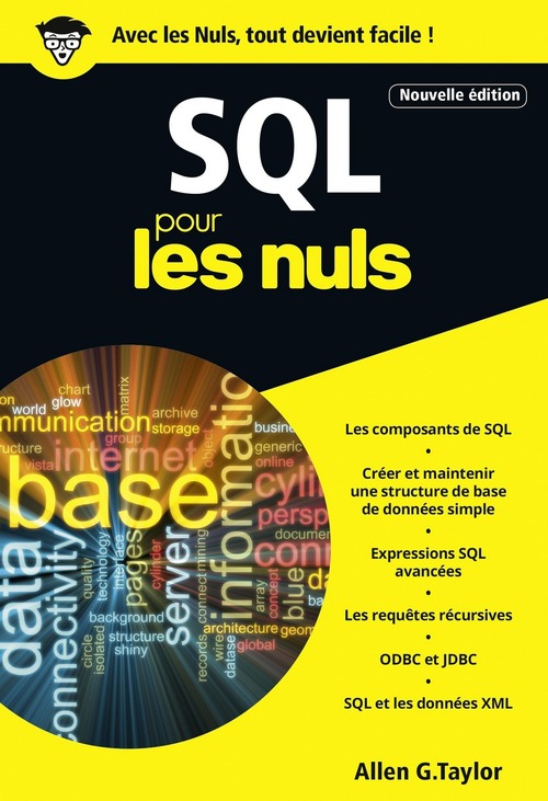 ebook cover of SQL Poche Pour les Nuls 3ed, by Allen G. Taylor