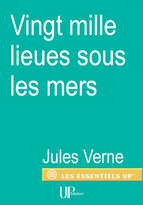 ebook cover of Vingt mille lieues sous les mers, by Jules Verne
