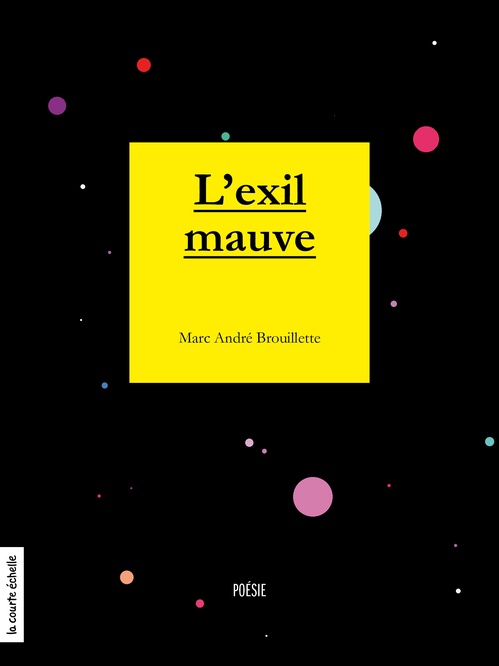 Couverture ebook de L' exil mauve, de Marc André Brouillette