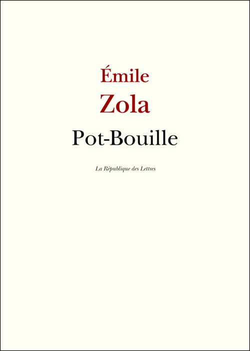 Couverture ebook de Pot-Bouille, de Emile Zola