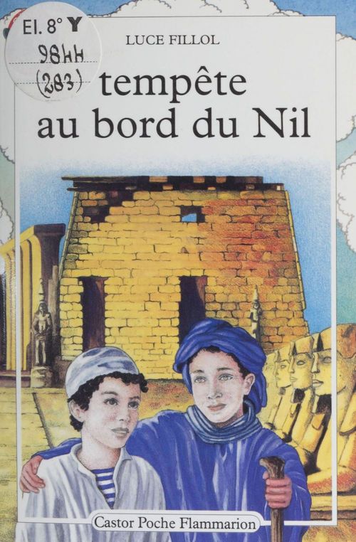 ebook cover of Tempête au bord du Nil, by Luce Fillol