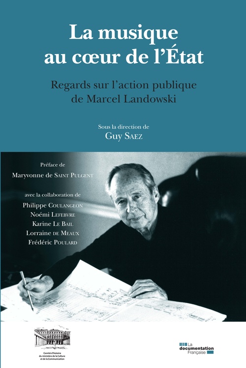 Couverture ebook de La musique au coeur de l'État, de Guy Saez
