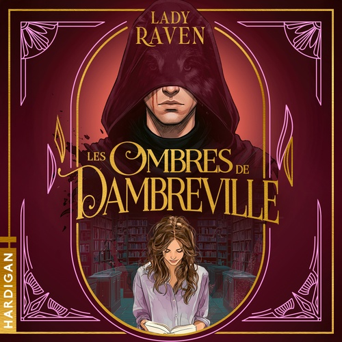 audiobook cover of Les Ombres de Dambreville, by Lady Raven