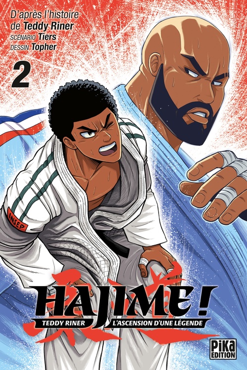 ebook cover of Hajime ! T02, by Teddy Riner, Topher