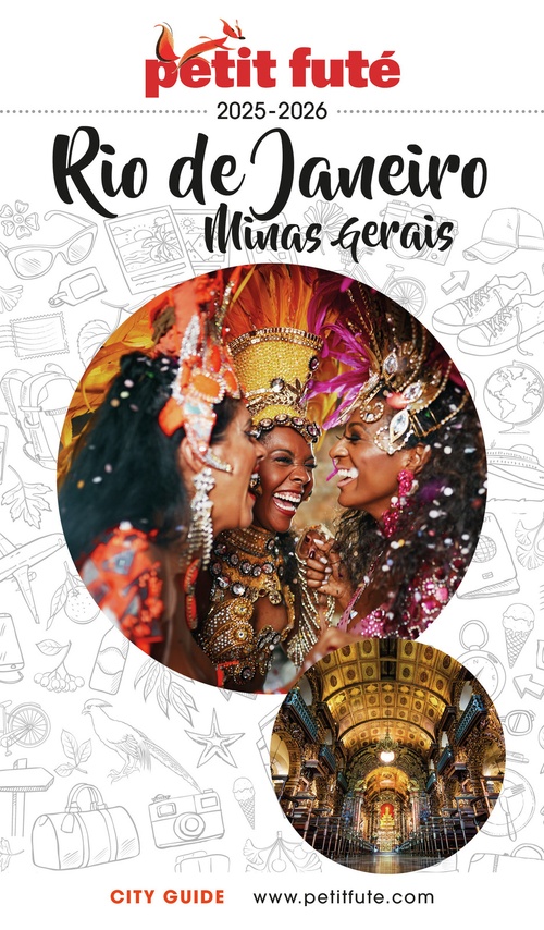 Couverture ebook de RIO DE JANEIRO / MINAS GERAIS 2025/2026 Petit Futé, de Collectif