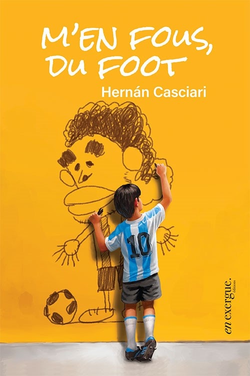 ebook cover of M'en fous du foot, by Hernan Casciari
