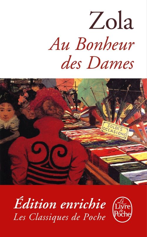 ebook cover of Au bonheur des dames, by Émile Zola
