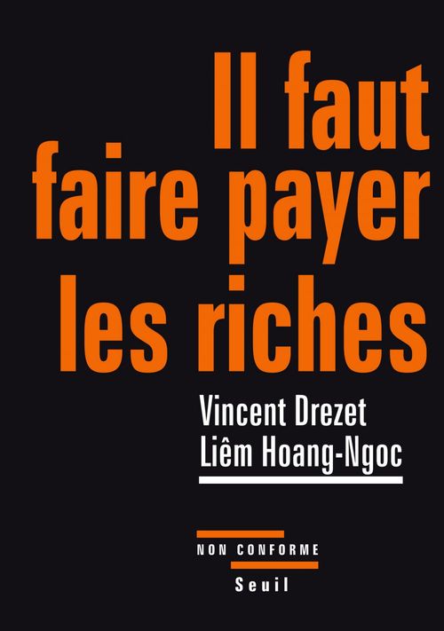 ebook cover of Il faut faire payer les riches, by Vincent Drezet, Liêm Hoang-Ngoc