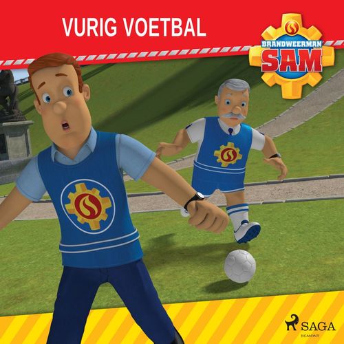 Couverture audiobook de Brandweerman Sam - Vurig voetbal, de Mattel