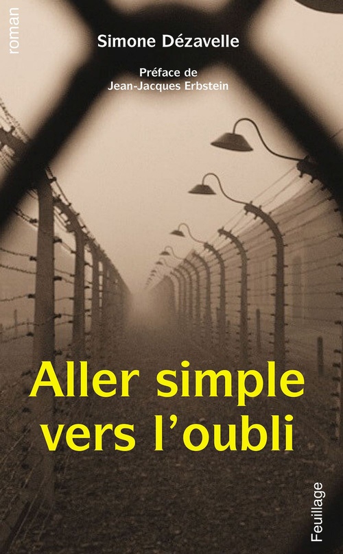 ebook cover of Aller simple vers l'oubli, by Simone Dezavelle