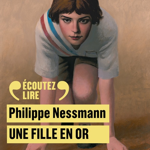 audiobook cover of Une fille en or, by Philippe Nessmann