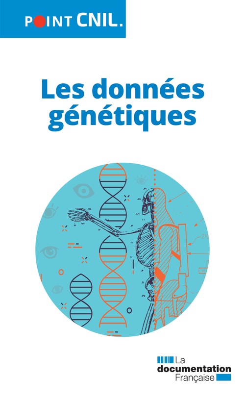 Couverture ebook de Les données génétiques, de Commission Nationale De L'Informatique E