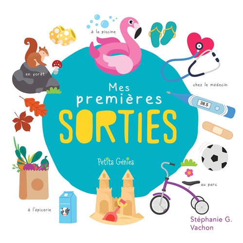 ebook cover of Mes premières sorties, by Stéphanie G. Vachon