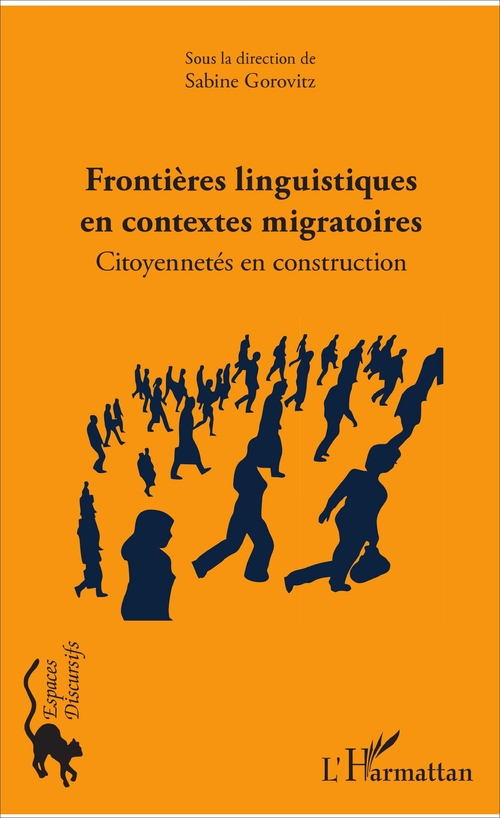 Couverture ebook de Frontières linguistiques en contextes migratoires, de Sabine Gorovitz
