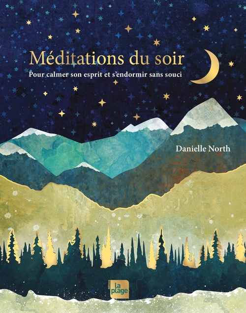 Couverture ebook de Méditations du soir, de Danielle North