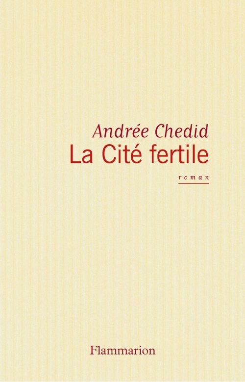 Couverture ebook de La Cité fertile, de Andrée Chédid