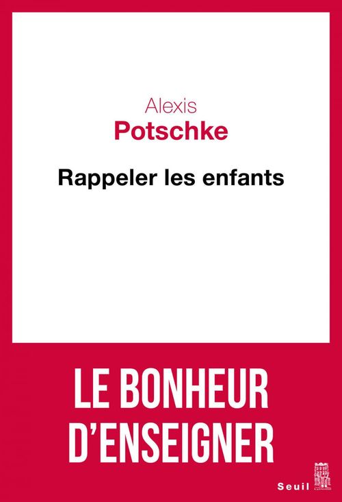 Couverture ebook de Rappeler les enfants, de Alexis Potschke