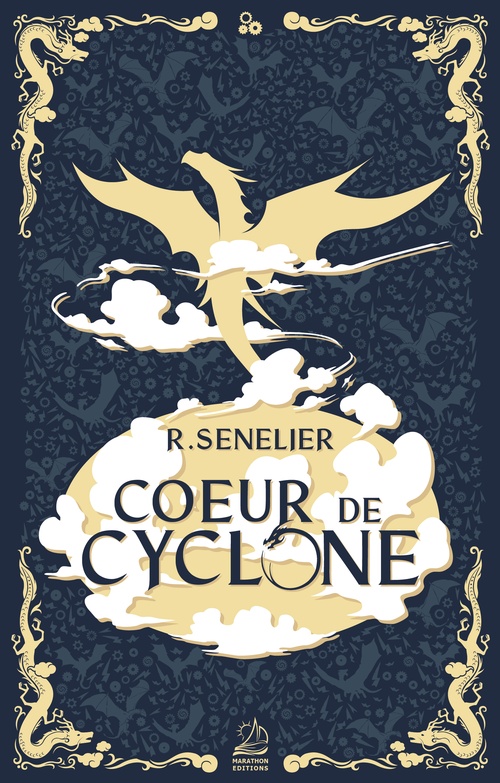 ebook cover of Coeur de cyclone, by R. Senelier