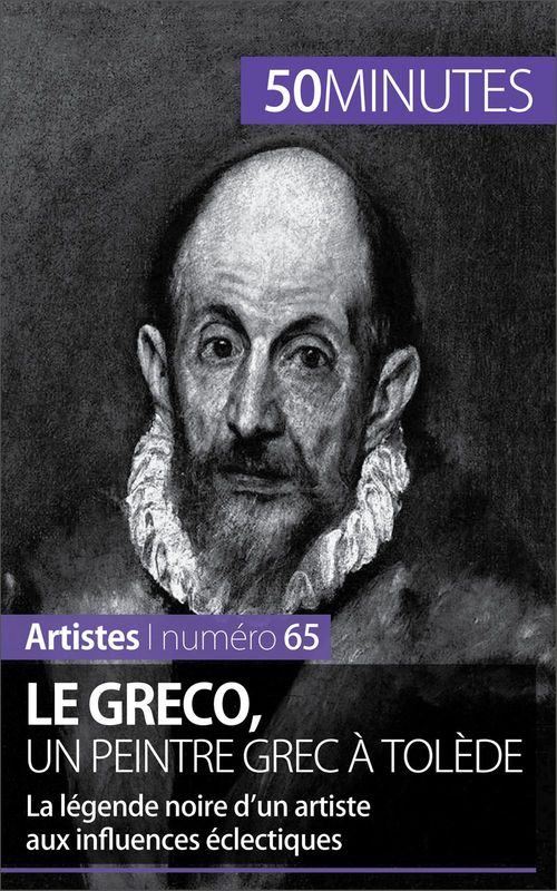 Couverture ebook de Le Greco, un peintre grec à Tolède, de Barbara Delamarre