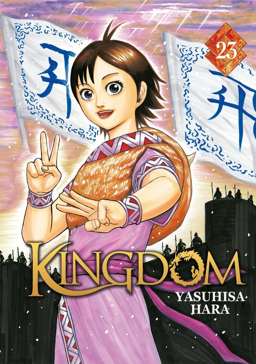 Couverture ebook de Kingdom - Tome 23, de Yasuhisa Hara, Riichirô Inagaki