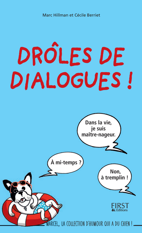 ebook cover of Drôles de dialogues, by Marc Hillman