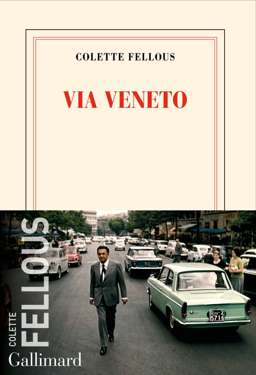 Couverture ebook de Via Veneto, de Colette Fellous