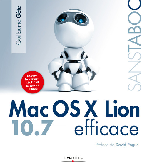 ebook cover of Mac OS X Lion efficace, by Guillaume Gète