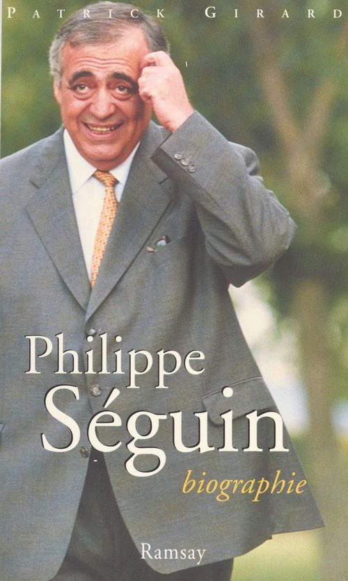 Couverture ebook de Philippe Séguin : biographie, de Patrick Girard