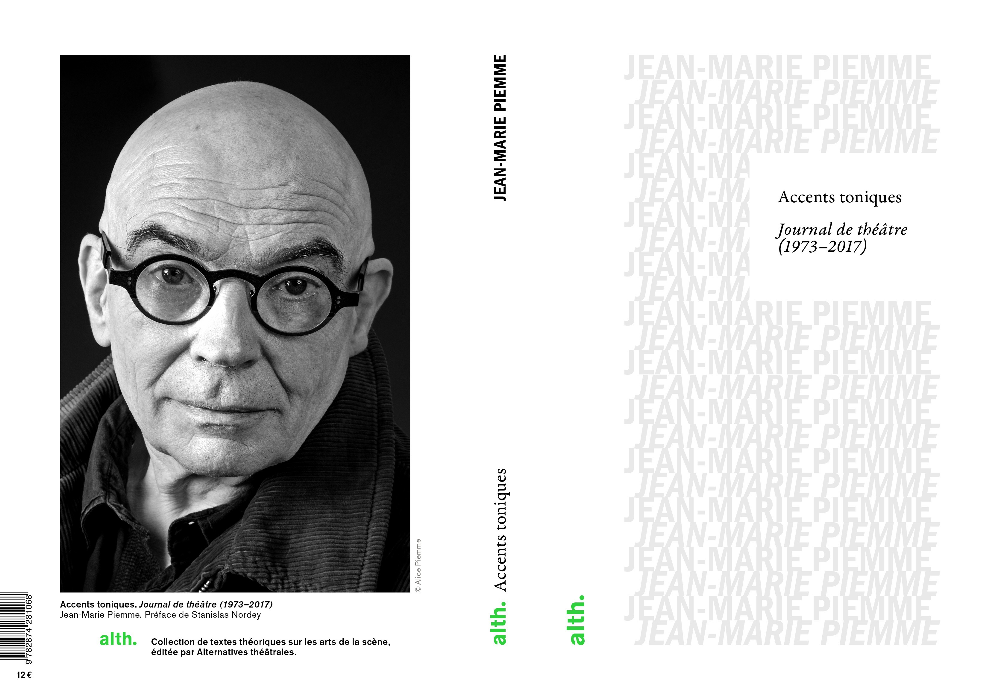 Couverture ebook de Accents toniques, de Jean-Marie Piemme