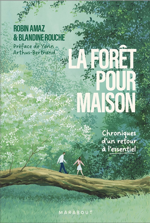 ebook cover of La forêt pour maison, by Robin Amaz, Blandine Rouche