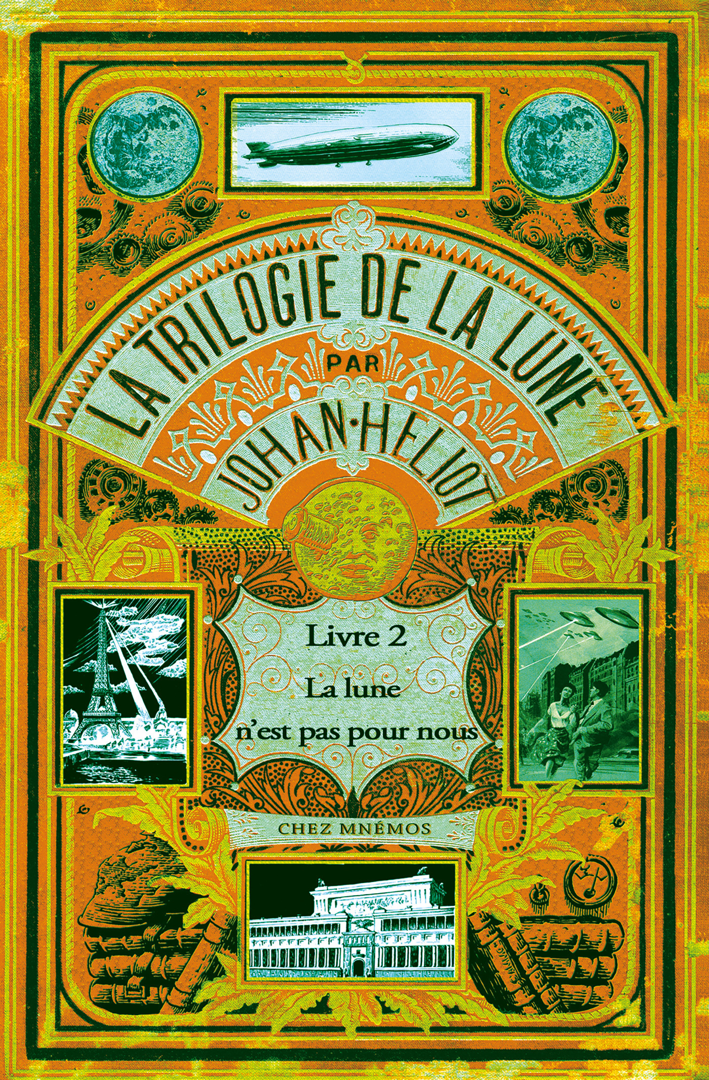 ebook cover of La Lune n´est pas pour nous, by Johan Heliot