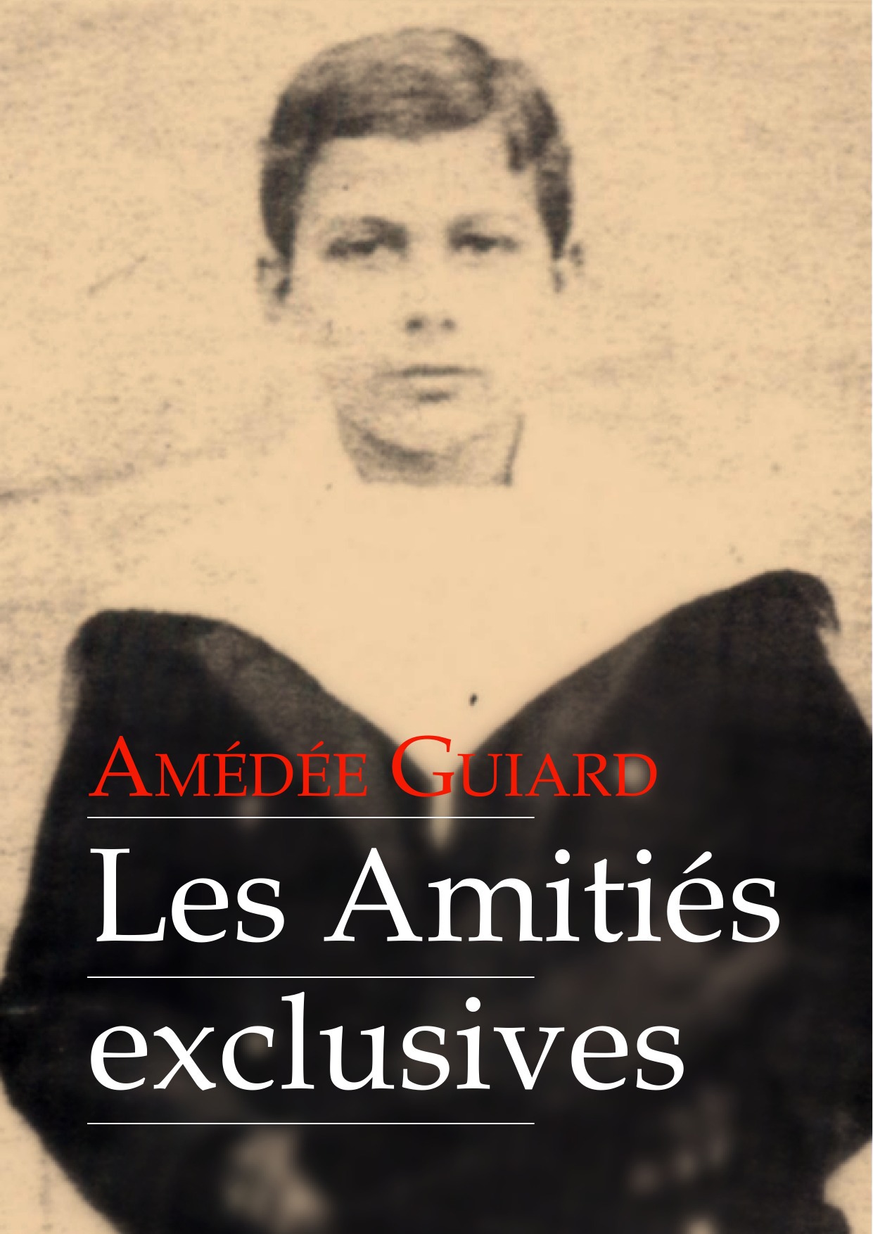 Couverture ebook de Les Amitiés exclusives (roman gay), de Amedee Guiard