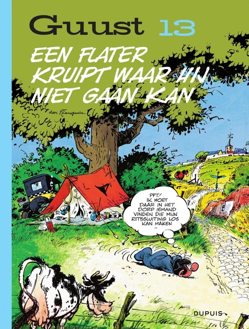 Couverture ebook de Een Flater kruipt waar hij niet gaan kan, de Franquin