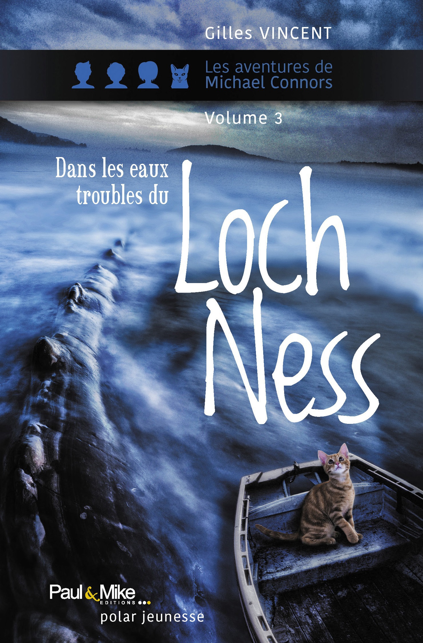 ebook cover of Dans les eaux troubles du Loch Ness, by Gilles Vincent