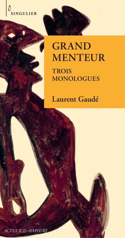 Couverture ebook de Grand menteur, de Laurent Gaudé