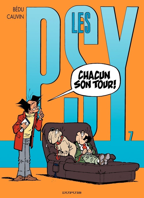 ebook cover of Les Psy - Tome 7 - Chacun son tour !, by Raoul Cauvin, Bédu