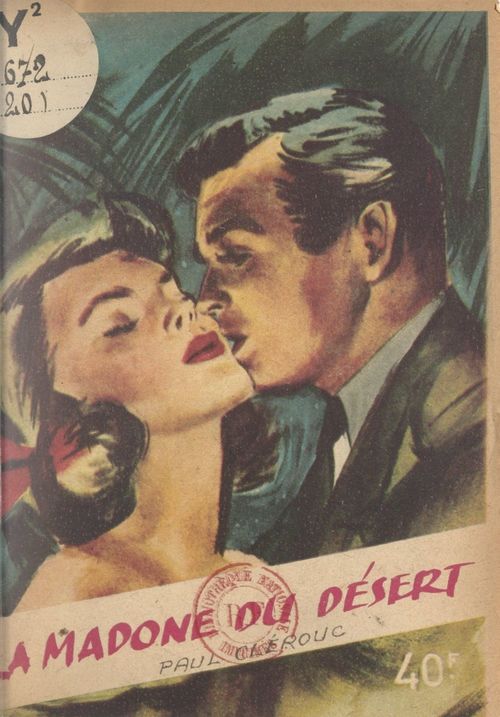 Couverture ebook de La Madone du désert, de Paul Clerouc