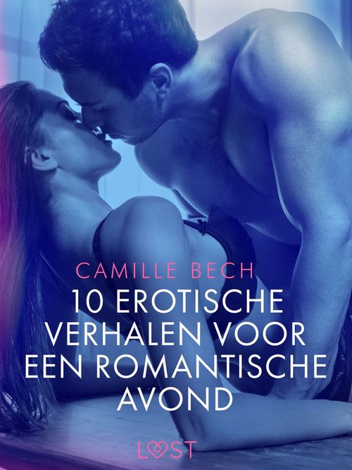 Couverture ebook de 10 erotische verhalen voor een romantische avond, de Camille  Bech