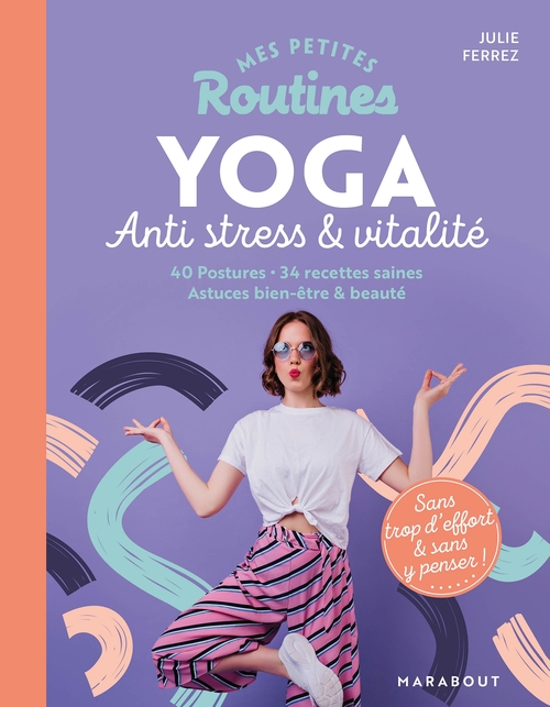Couverture ebook de Mes petites routines - Yoga, de Julie Ferrez