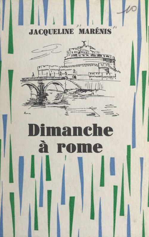 Couverture ebook de Dimanche à Rome, de Jacqueline Marenis
