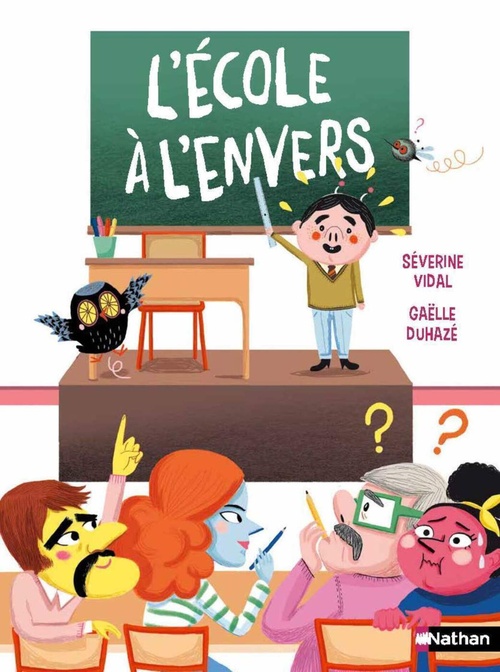 ebook cover of L'école à l'envers, by Séverine Vidal