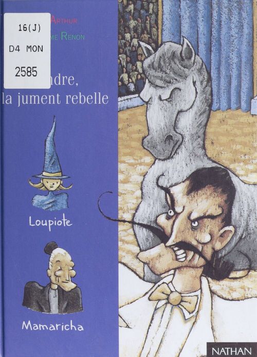 Couverture ebook de Cendre, la jument rebelle, de Guillaume Renon, Clair Arthur