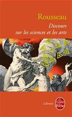 Couverture ebook de Discours sur les sciences et les arts, de Jean-Jacques Rousseau