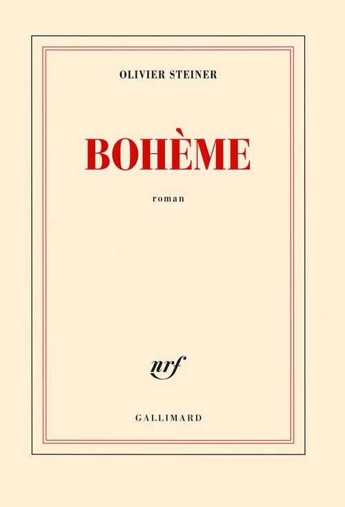 Couverture ebook de Bohème, de Olivier Steiner