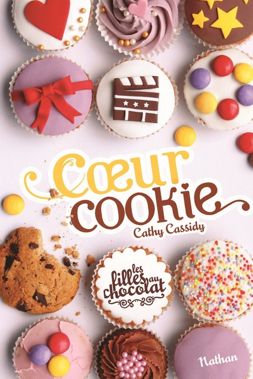 ebook cover of Les filles au chocolat - tome 6 - Coeur cookie, by Cathy Cassidy