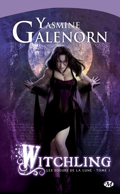 ebook cover of Les Soeurs de la lune, T1 : Witchling, by Yasmine Galenorn