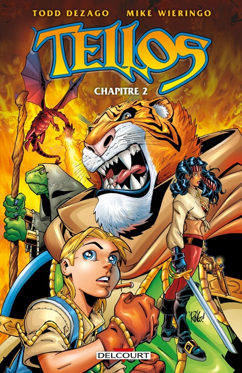 ebook cover of Tellos Chapitre 2, by Todd Dezago